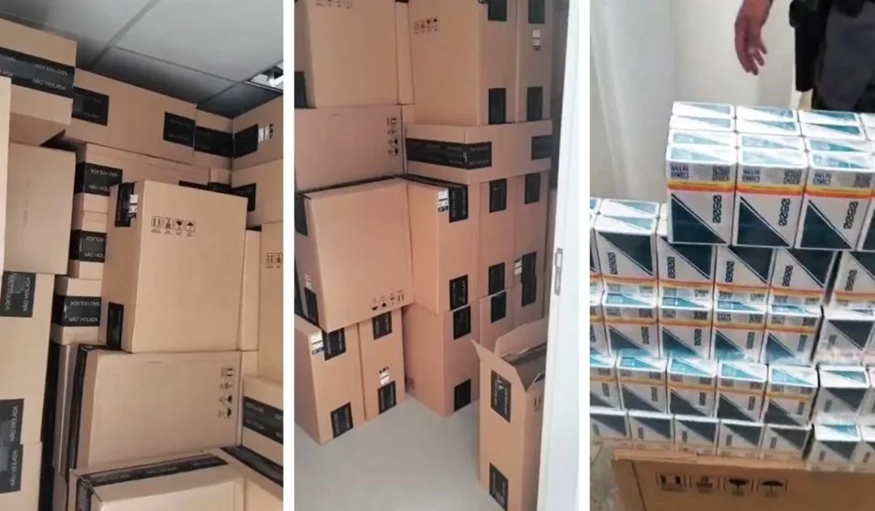 Sefaz apreende 112.500 maços de cigarros e aplica multa de mais de R$ 400 mil em operação no Espírito Santo