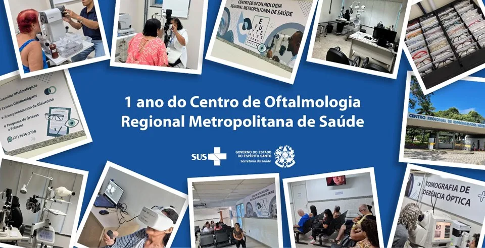 Centro de Oftalmologia em Cariacica completa um ano com 129 mil atendimentos