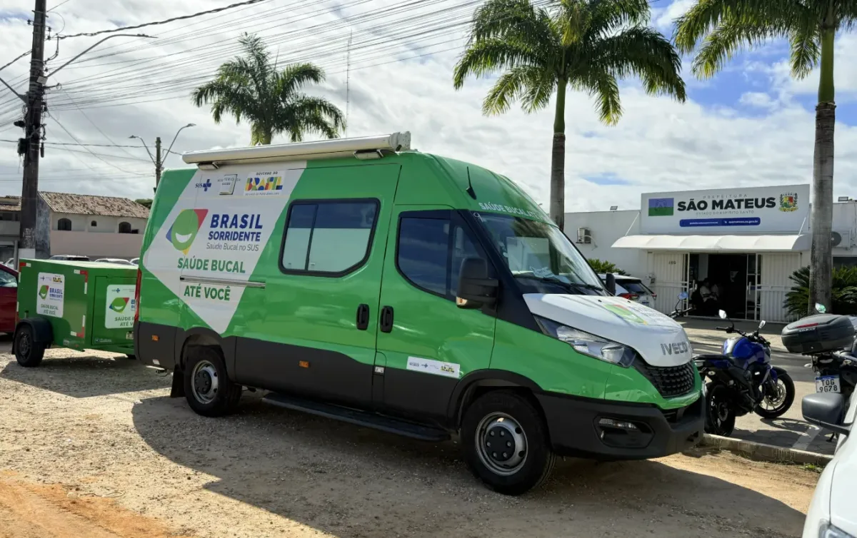 São Mateus recebe unidades odontológicas móveis para ampliar atendimento