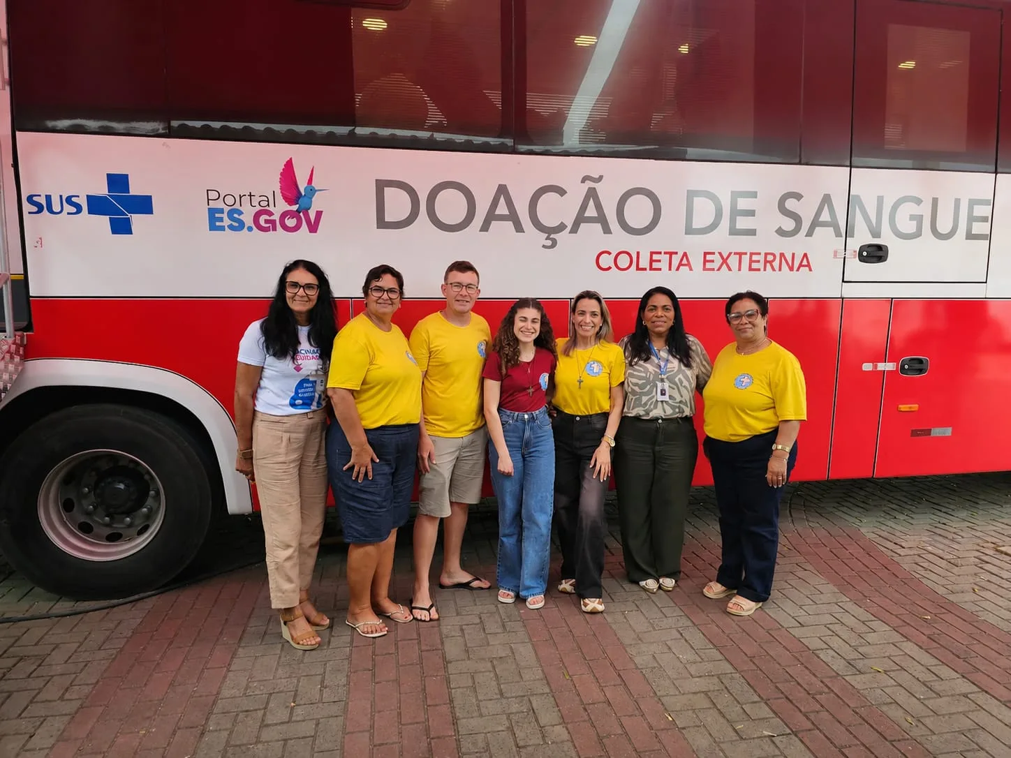 Ônibus do HEMOES faz primeira coleta de sangue em Nova Venécia