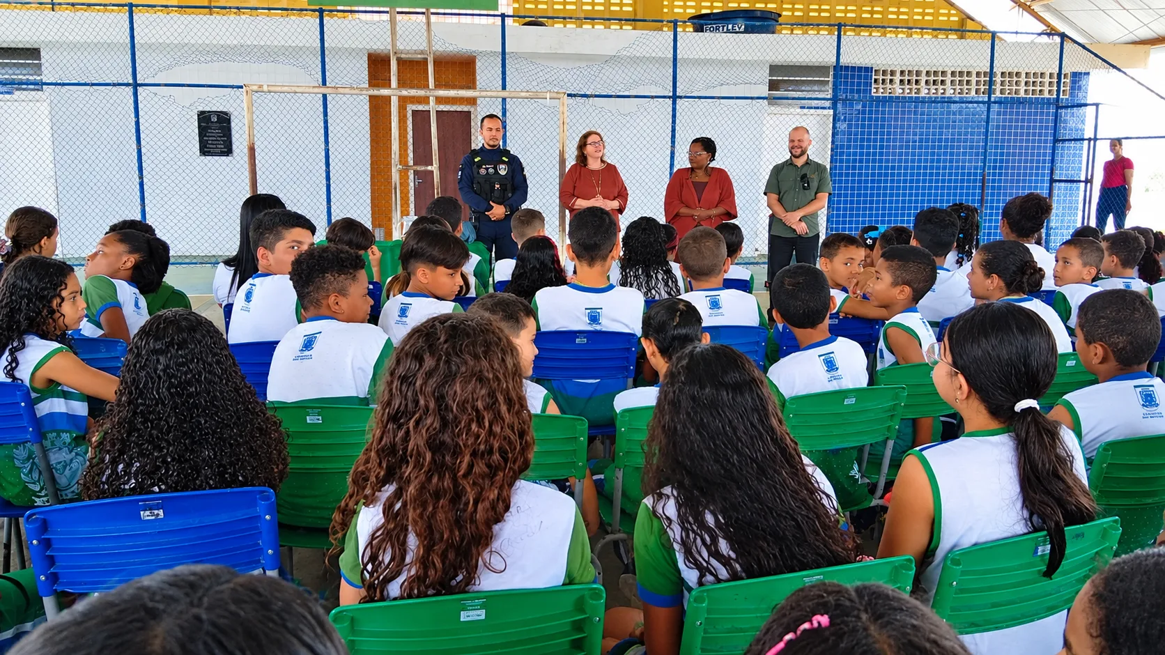 Guarda Municipal e Secretaria de Educação promovem ação educativa em escola de São Mateus
